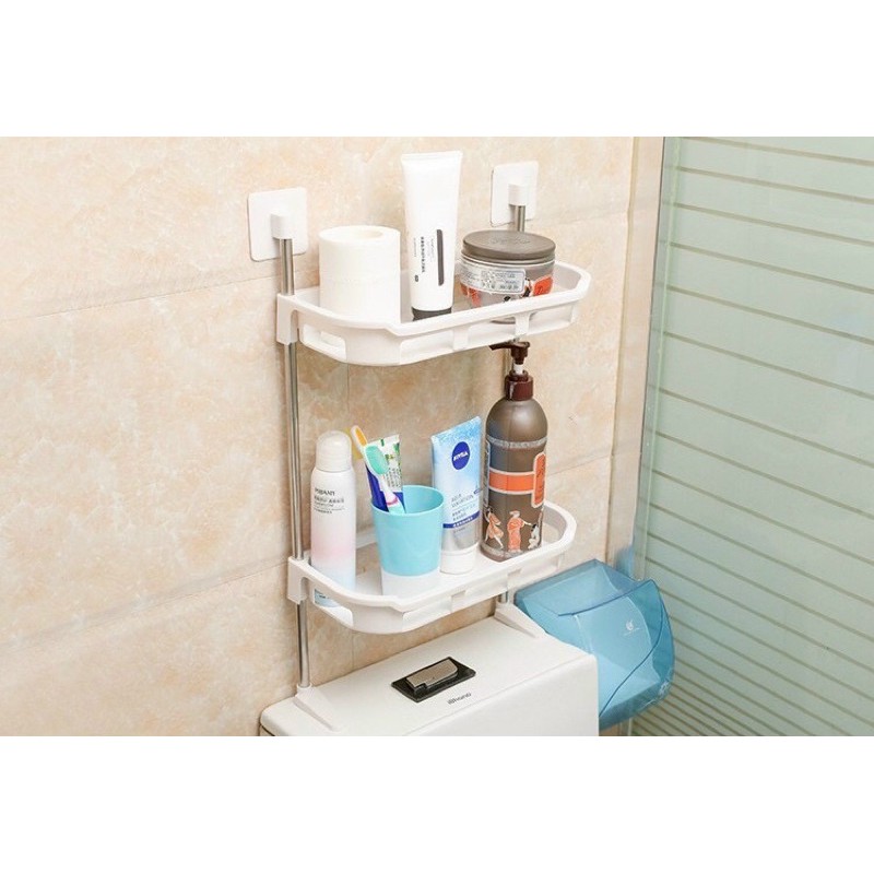 Kệ Nhà Vệ Sinh- Kệ Bồn Cầu 2 Tầng