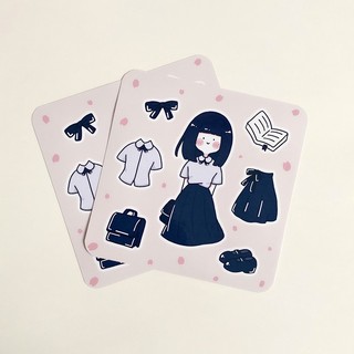 Sticker Nanno- Cô gái đến từ hư vô dễ thương