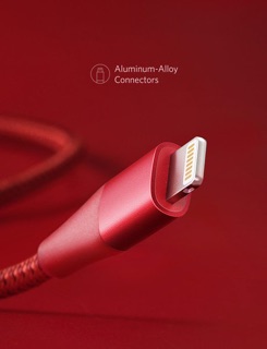 Cáp lightning ANKER POWERLINE + II dài 0,9 cm