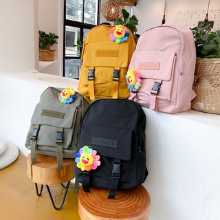 Balo vải dù nắp gập NIANHUAMB 38x28x13