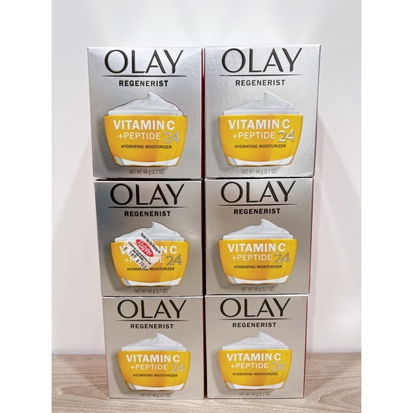 Kem dưỡng da Olay Regenerist Vitamin C + Peptide24 Hydrating Moisturizer