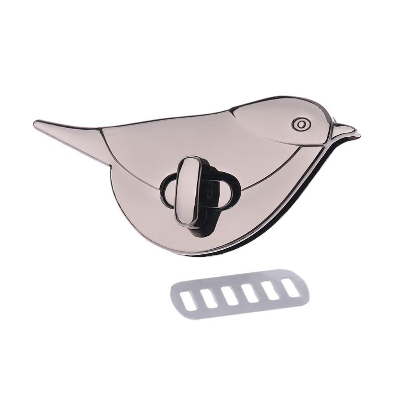 Khóa túi xách dạng xoắn hình chú chim sáng tạo