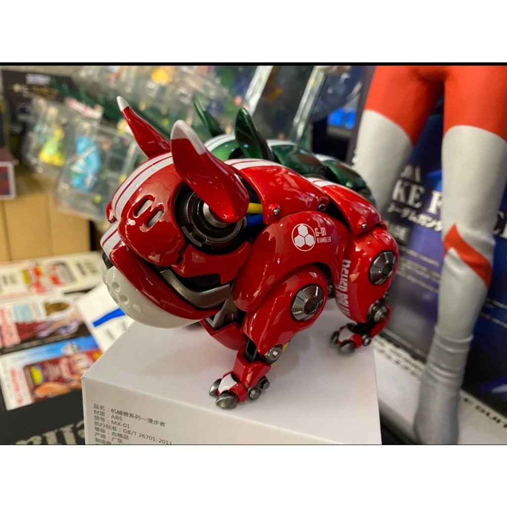 Mô hình Figure HWJ RAMBLER Robot Bulldog - Robot Bull Dog Chó Mechanical