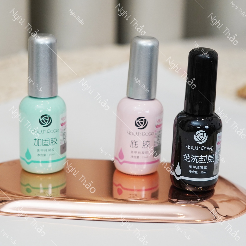 Top hoa hồng chính hãng , sơn top bóng gel 15ml