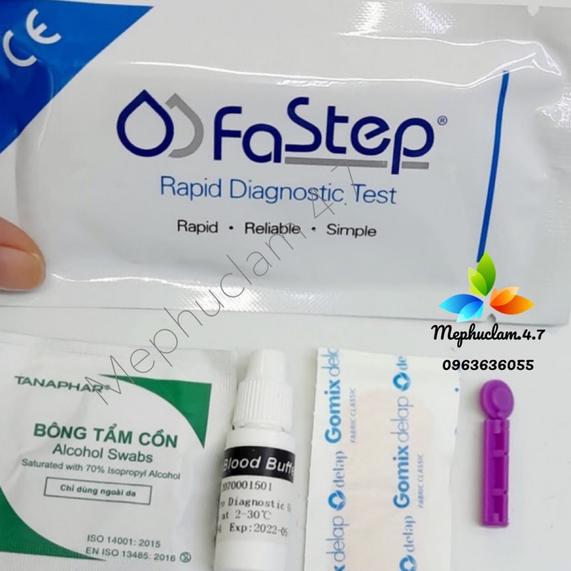 [Che tên]  Bộ xét nghiệm HIV FASTEP từ USA tại nhà chính xác tới 99,9% hoàn toàn bảo mật, kín đáo