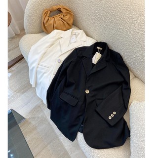 Áo Blazer Đen Nữ 1 Nút EDINI - A1150
