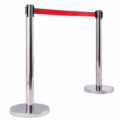 Cột phân cách phân làn lối đi - trụ phân cách dây kéo 2m