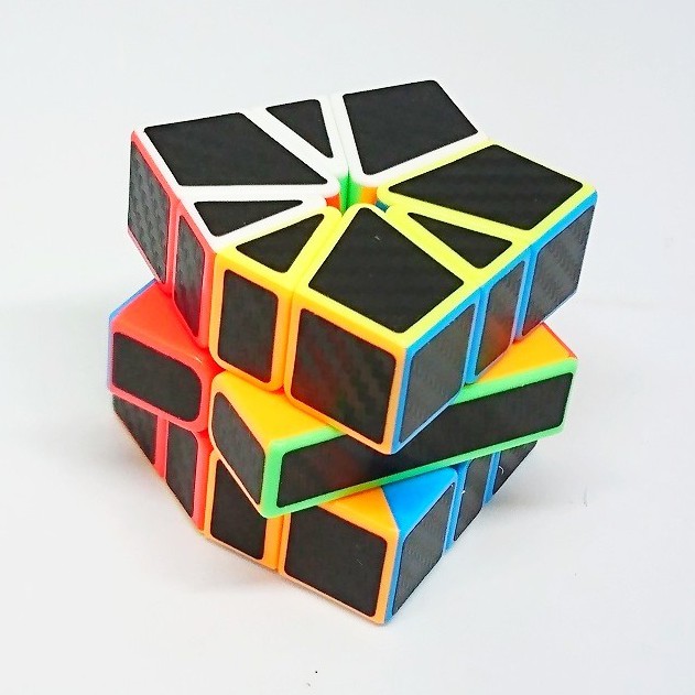 Rubik Square 1 Carbon - Rubik Biến Thể - Square 1 Cube (RB009)