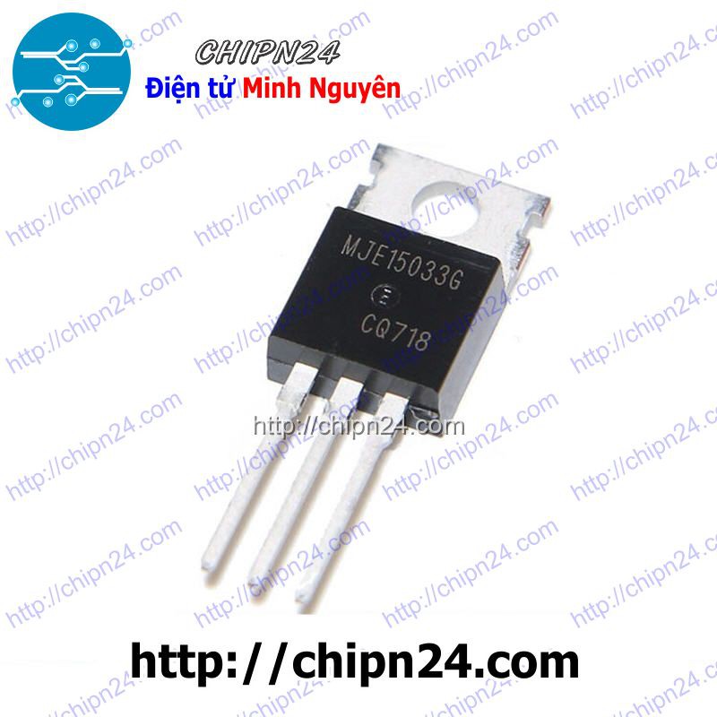 [1 CON] Transistor MJE15033 TO-220 PNP 8A 250V (MJE15033G 15033)