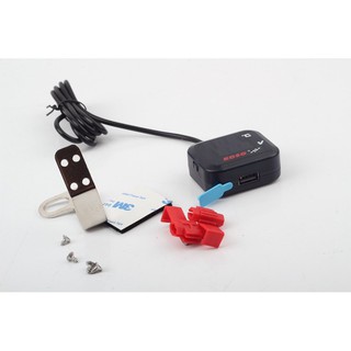 Đồng hồ Volt đa chức năng KOSO (Báo volt,nhiệt độ,sạc điện thoại)