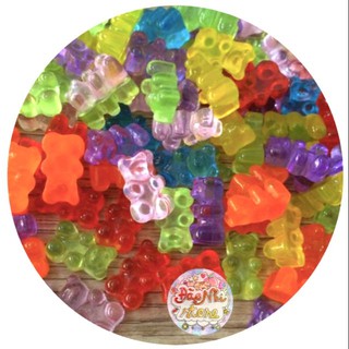 Charm gummy bear có khoen/charm kẹo dẻo/charm gấu/charm có khoen