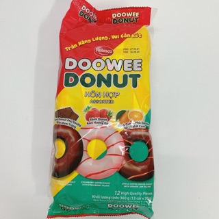 BÁNH DONUT DOOWEE HỖN HỢP GÓI 360G