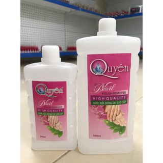Nước rửa móng axeton chai 500-1000ml