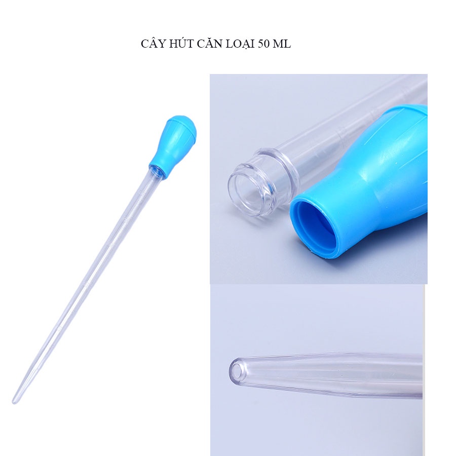CÂY HÚT PHÂN HÚT CẶN HỒ CÁ HỒ THỦY SINH - LOẠI 30 ML HOẶC 50 ML