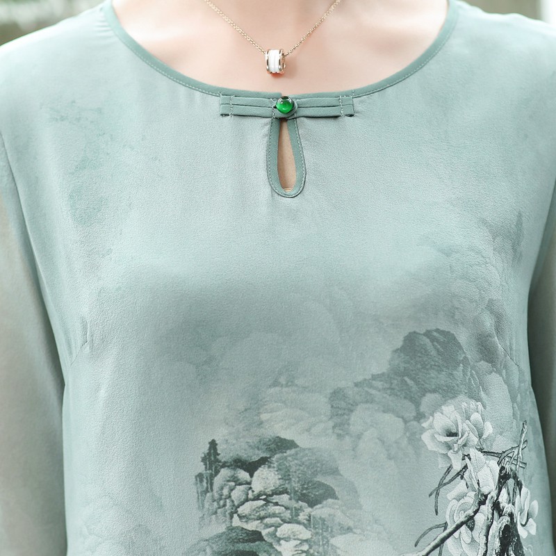 #IF225 VÁY VOAN LỤA TAY LỬNG DÁNG DÀI CHO NGƯỜI TRUNG NIÊN, VÁY QUẢNG CHÂU CAO CẤP MẪU MỚI NHẤT 2021 , QUÀ TẶNG MẸ <3 | BigBuy360 - bigbuy360.vn