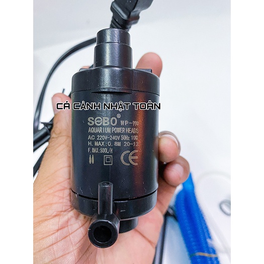 MÁY BƠM LỌC HỒ CÁ SOBO WP990 10W CAO 0.8M 500L/H