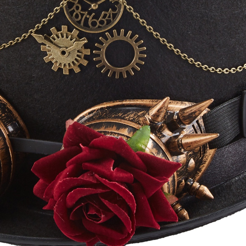 Mũ Đội Đầu Kèm Kính Bảo Hộ Phong Cách Steampunk Bowling