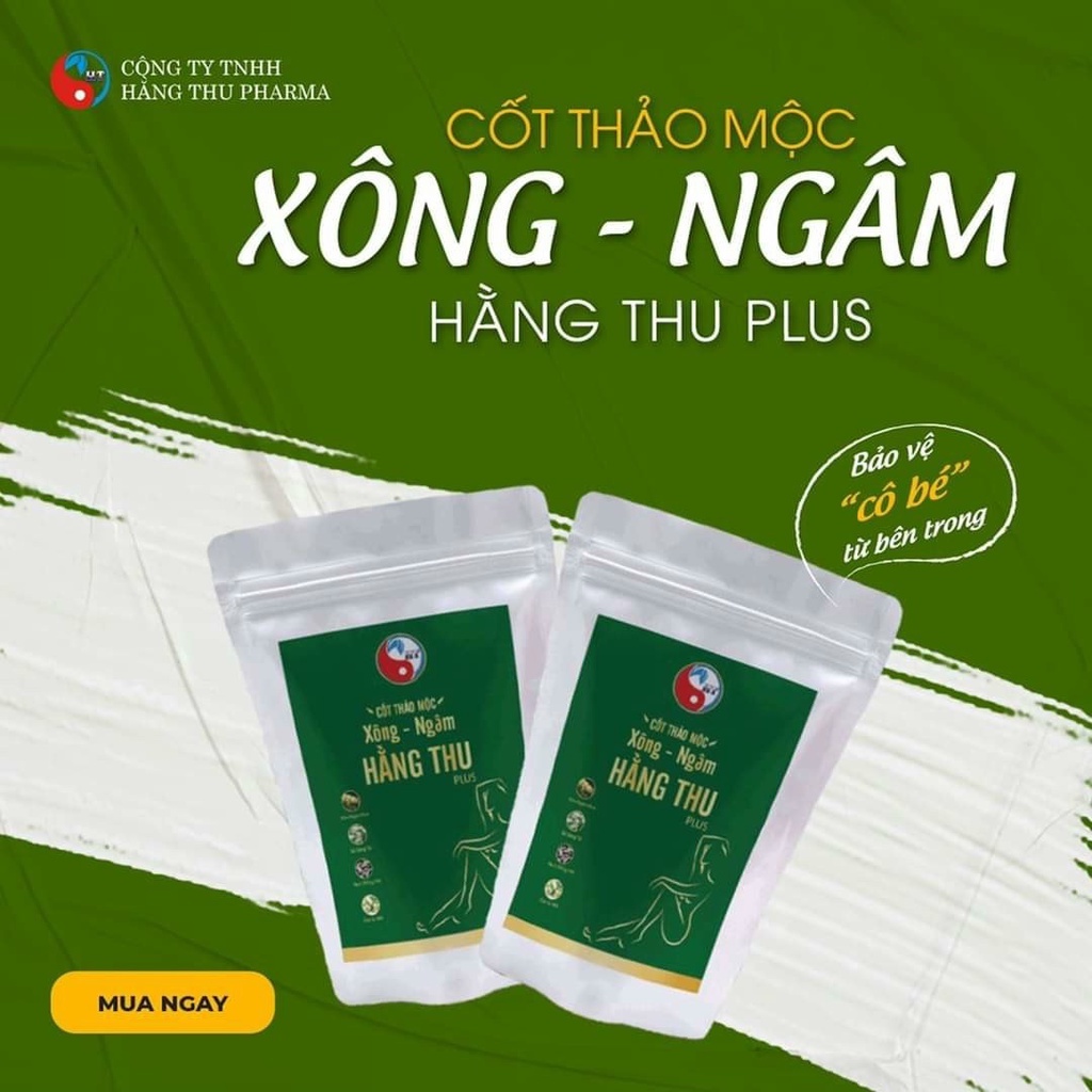 Xông ngâm Hằng Thu cốt thảo mộc Chính Hãng