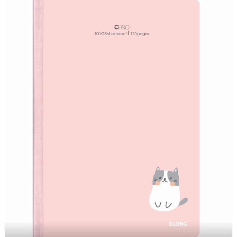 Vở may dán gáy Caro Khổ B5 - 120 trang; Mã số: 835 Sổ Klong hàng chính hãng