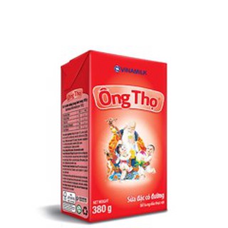 SỮA ĐẶC CÓ ĐƯỜNG ÔNG THỌ ĐỎ - HỘP GIẤY 380G