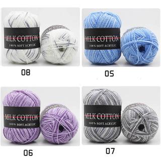 Set 3 Cuộn Len Đan Khăn Choàng 18 Màu