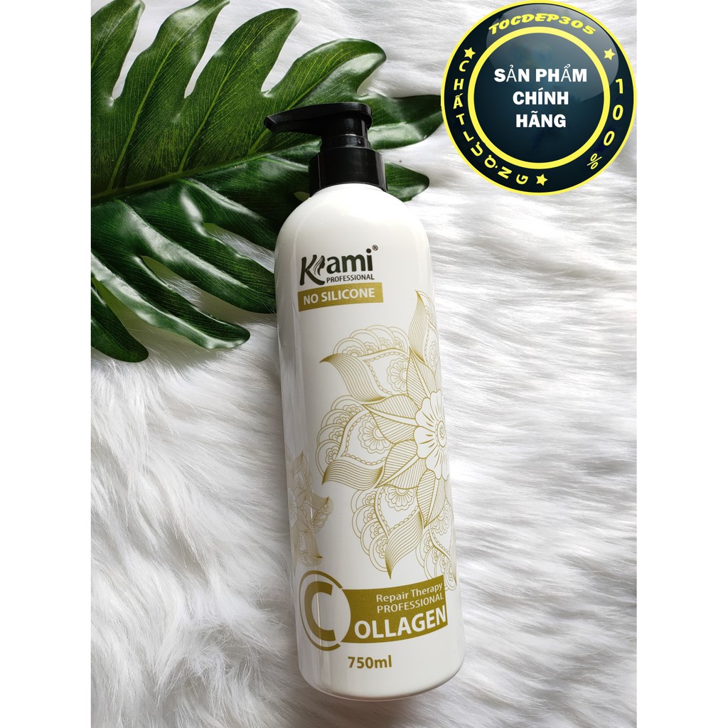 Phục hồi Tóc Collagen Kami 750ml