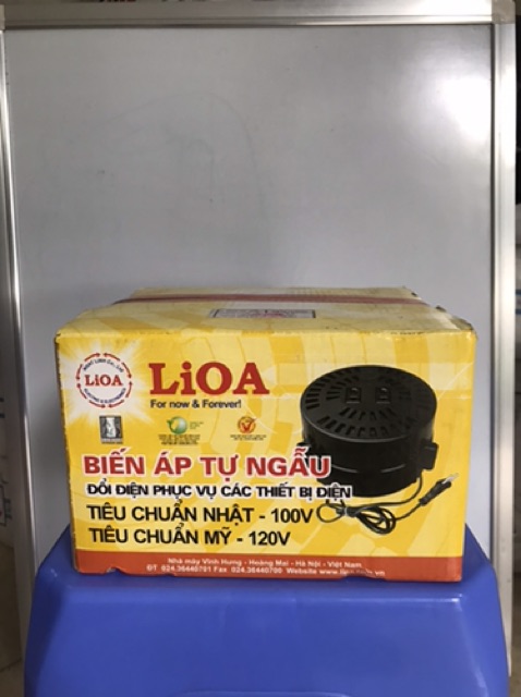 Biến áp đổi nguồn lioa 600VA