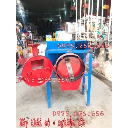 Máy thái cỏ kết hợp nghiền bột Máy nông nghiệp thái cỏ nghiền cỏ voi