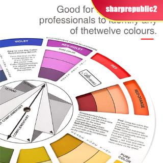 Magic Palette Coloring Matching Guide Colors Mixing Wheel Selection Board