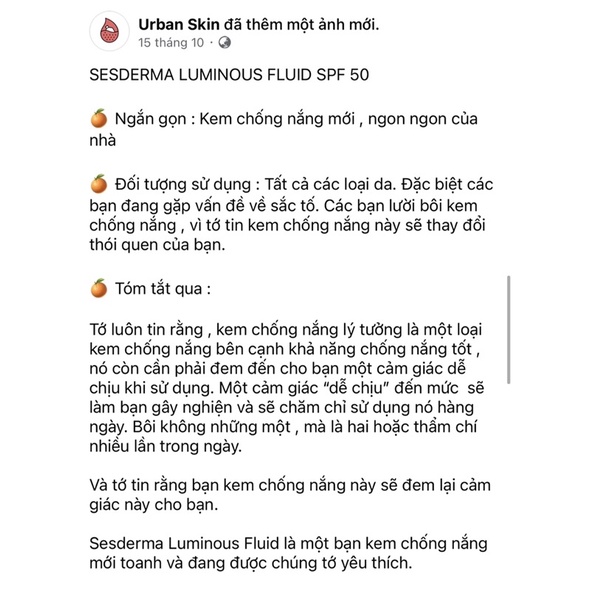 Kem Sesderma Azelac RU SPF 50+