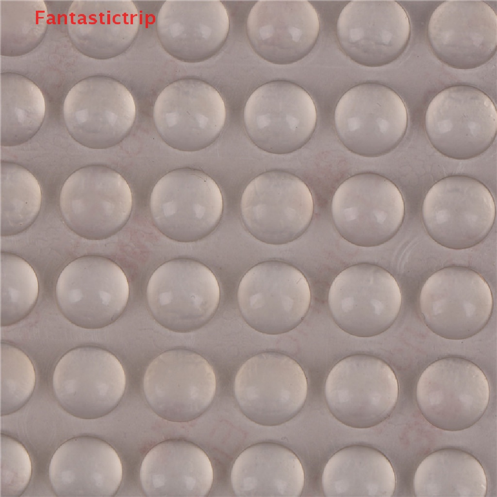 [Fantastictrip] Set 100 Miếng Dán Silicone Tròn Trong Suốt Chống Va Chạm