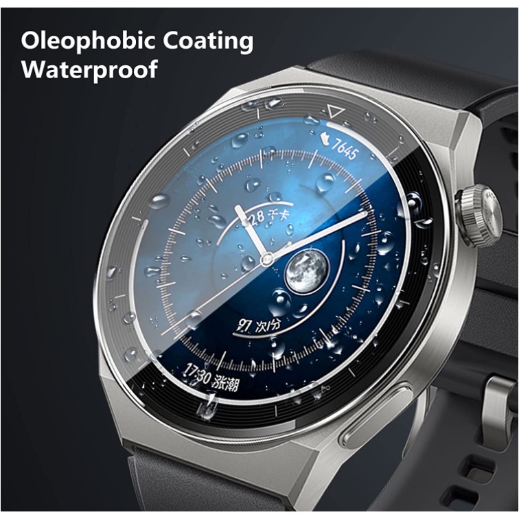 Set 4 Kính Cường Lực Bảo Vệ Màn Hình Đồng Hồ Thông Minh Huawei Watch GT 3 Pro 46mm