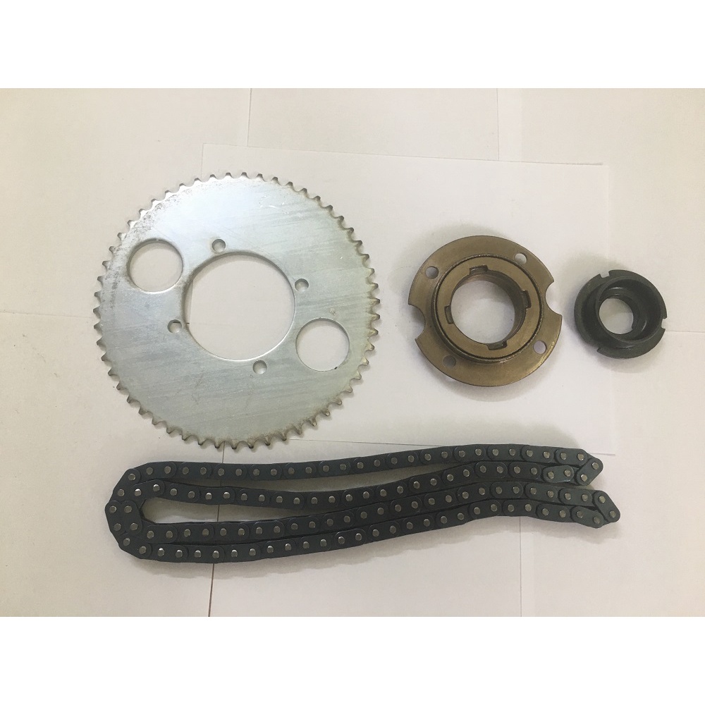 TRỌN BỘ NHÔNG SÊN ĐĨA CHẾ XE ĐẠP SÊN CAM 25H VÀ T8F