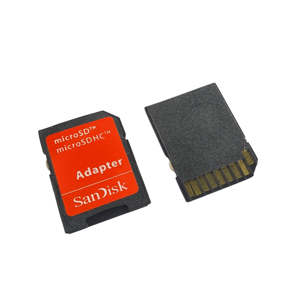 Adapter Sandisk chuyển đổi thẻ micro SD sang thẻ SD / Áo thẻ nhớ micro SD