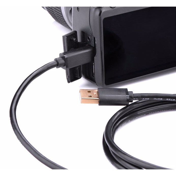 Cáp Sạc Mini USB Sang USB Dài 3M UGREEN 10386 - Hàng Chính Hãng