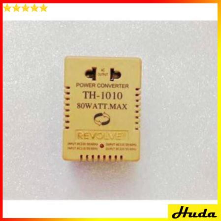 Adapter Đổi Điện Áp 220V &lt;=&gt; 110V, Revolve TH-1010 80W  DSG