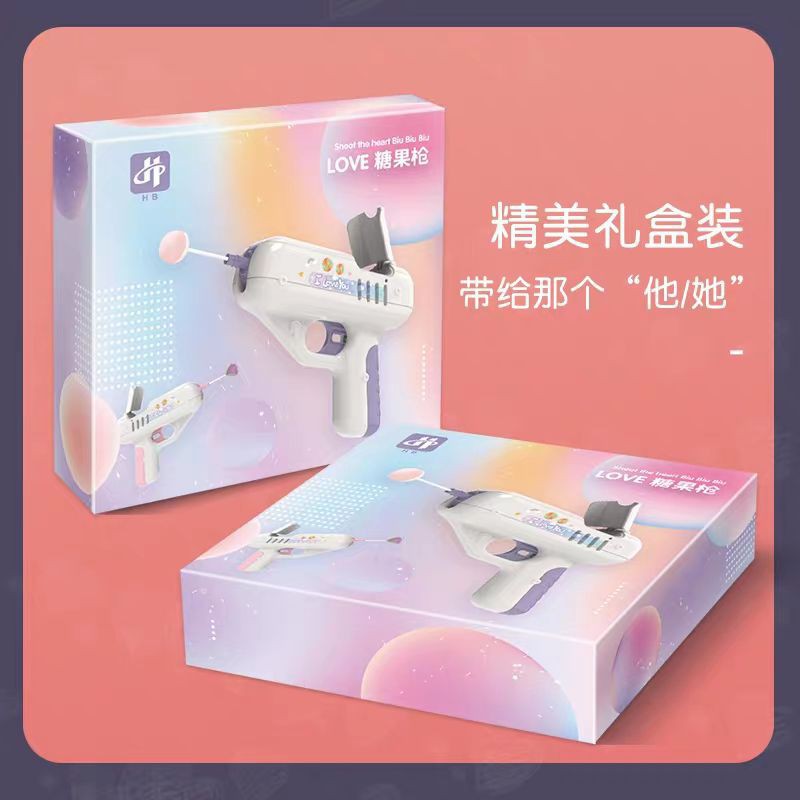 Súng Bắn Kẹo Mút Có Nhạc Và Âm Thanh Hot Trend Tiktok – Đồ Chơi Giảm Stress