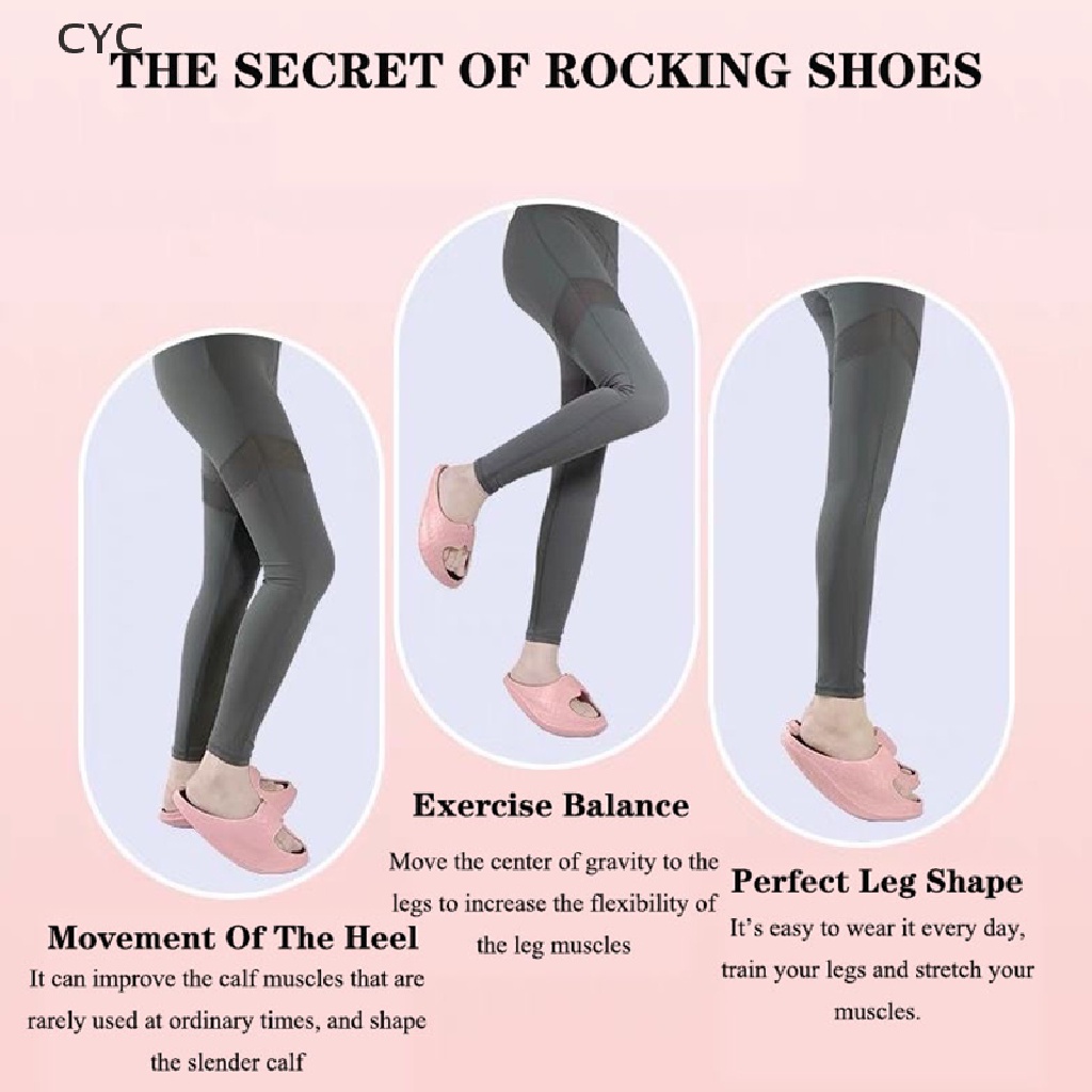 CYC Anti-slip stovepipe feet beautiful buttocks slimming yoga massage slippers CY