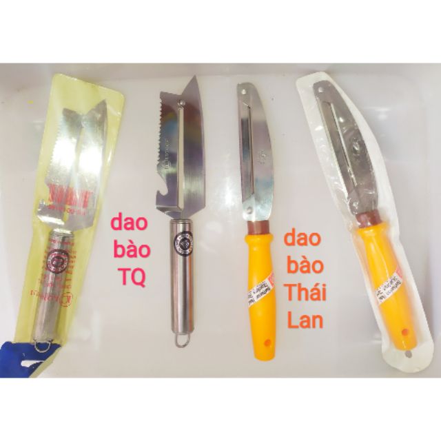 Dao bào (dao 2 lưỡi) 2 loại Thailand và TQ