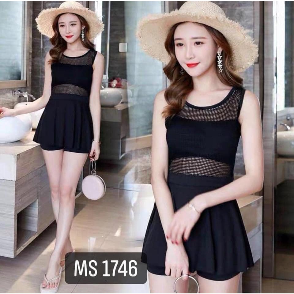 Bộ đồ bơi nữ một mảnh kín đáo - mẫu mới -Bikini Váy -Áo Tắm Nữ kiêm Váy Một Mảnh, Đồ Bơi Skinny ,Đồ Bơi ,Bộ tắm biển nữ,