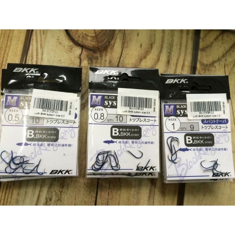Lưỡi câu đơn bkk xanh hàng chính hãng