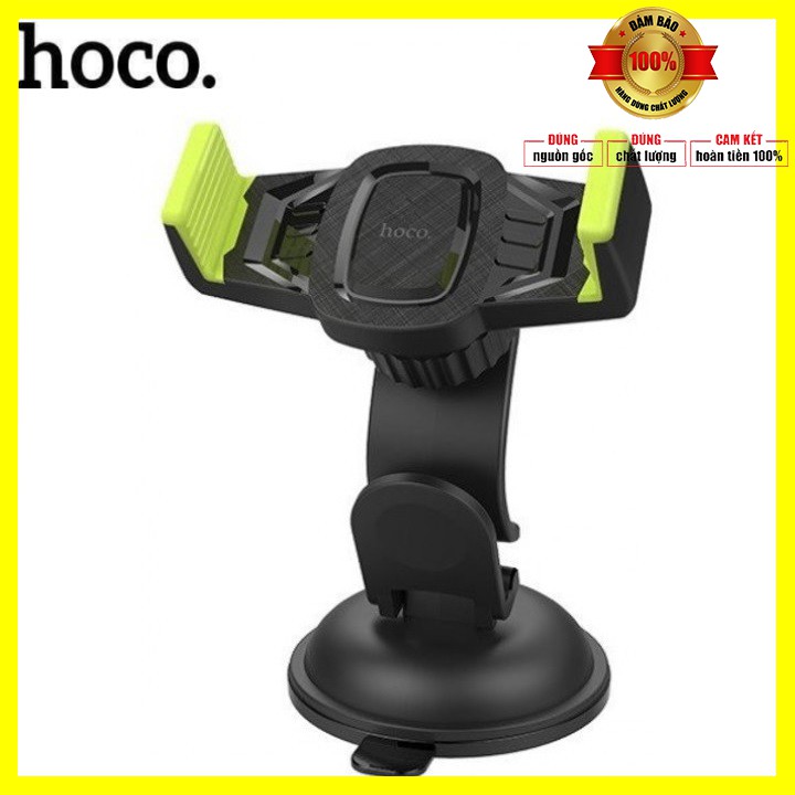 Giá đỡ điện thoại trên taplo, kính ô tô, xe hơi nhãn hiệu Hoco CA40 nhỏ gọn - Bảo hành 6 tháng