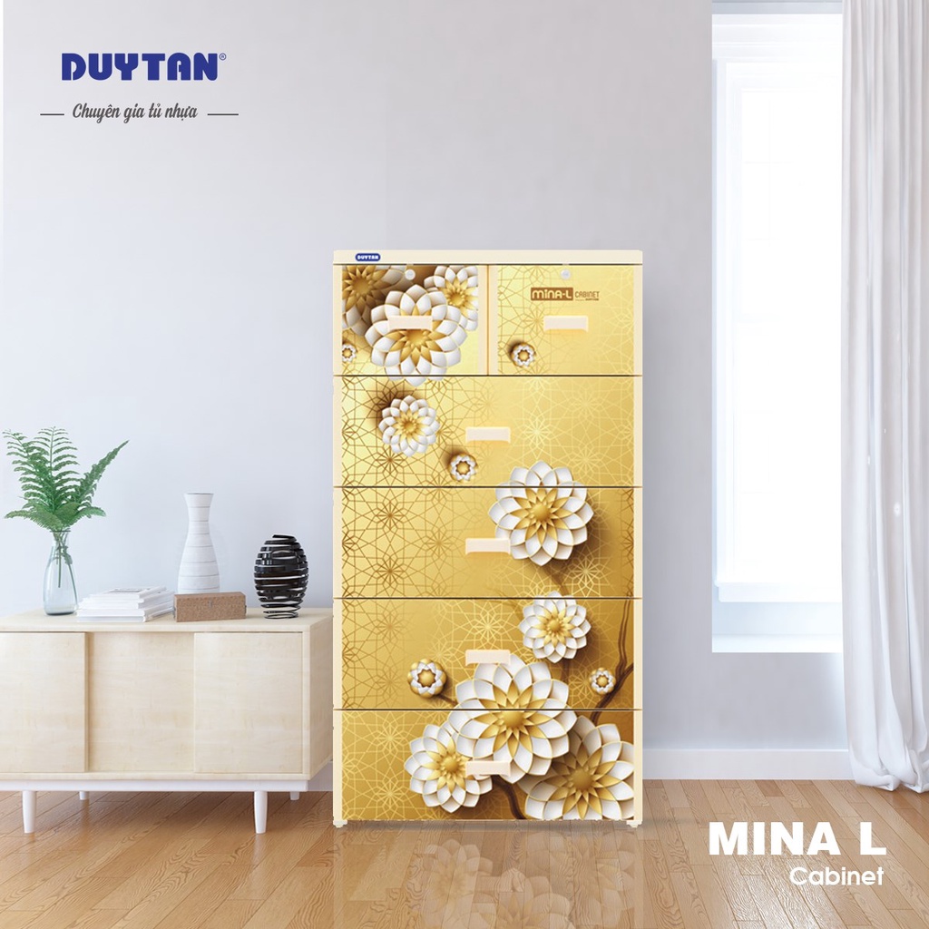 Tủ Nhựa Duy Tân MINA-L 5 TẦNG 6 NGĂN NO.915/5