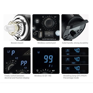 Đèn Flash studio Godox DP400III, DP400III -V HL Lighting