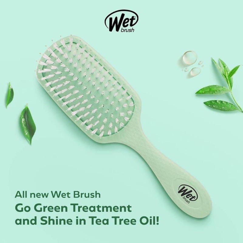 Lược tinh dầu Wetbrush go green detangler