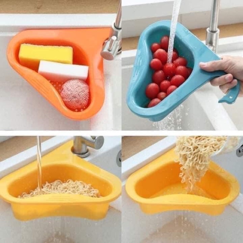 Khay gắn bồn rửa chén, bát đa năng hình thiên nga