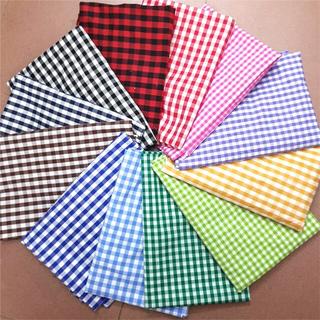 #V17🌈 VẢI TWILL HOẠ TIẾT KẺ CARO MAY ĐỒ CHO DOLL, OBITSU, DIY, HANDMADE, QUILTING, SCRUNCHIES..