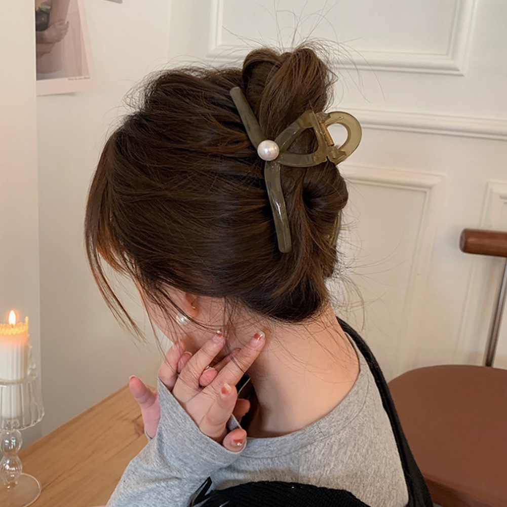 Kẹp Tóc Càng Cua Cỡ Lớn Kiểu Cổ Điển Thời Trang Cho Nữ