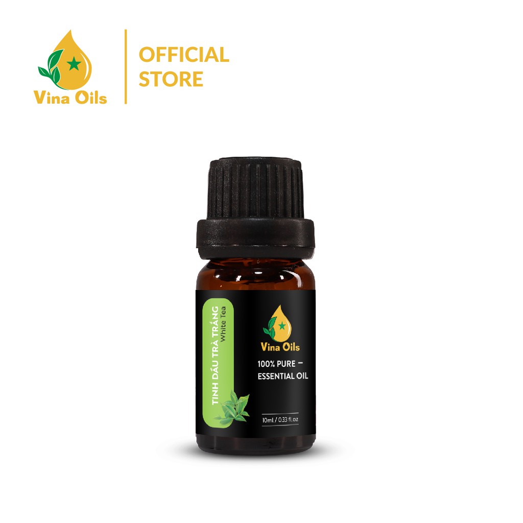 Tinh dầu xông Trà trắng Vina Oils. giúp khử mùi, kháng khuẩn
