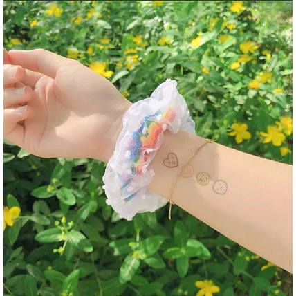 Bộ 5 Dây Cột Tóc Nhiều Màu Sắc